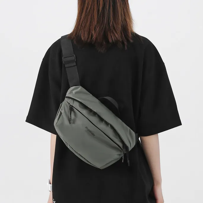 Men's Crossbody Bag Sporty Waist Pack Hip Bag for Cycling & Casual - 1
