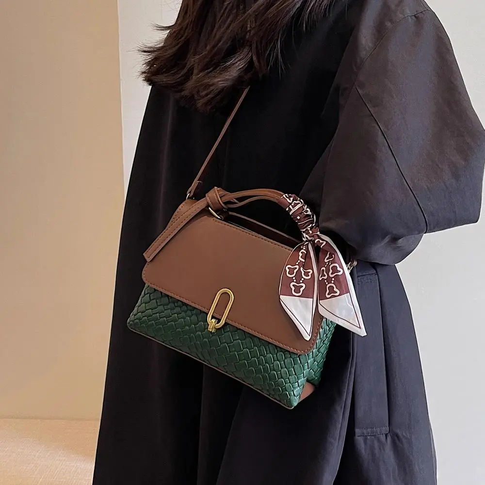 Retro Shoulder Bag 2025, Small Crossbody Bag for Women, PU Leather Tote - 5