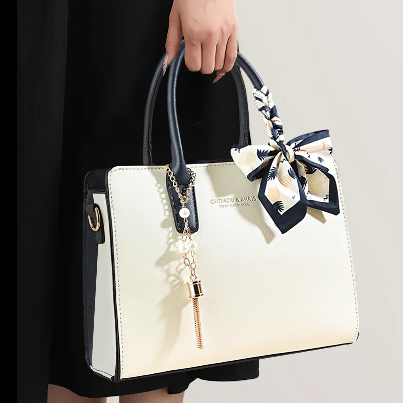Leather Tote Bag for Women, Fashionable Crossbody Shoulder Bag, Luxury Gift - 2