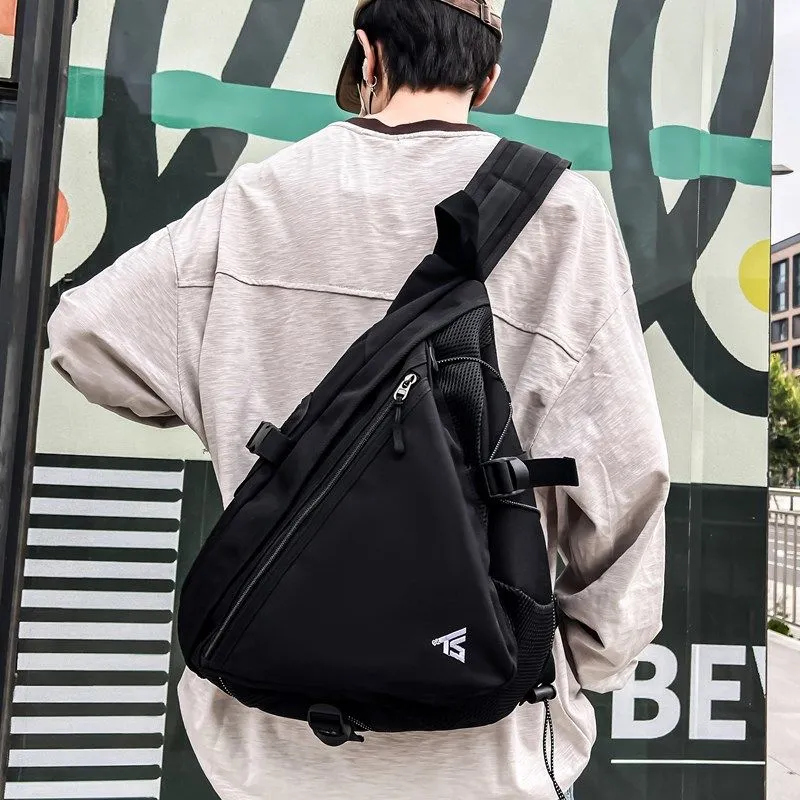 Motorcycle Style Crossbody Bag, Large Capacity Riding Bag, Multi-functional - 4
