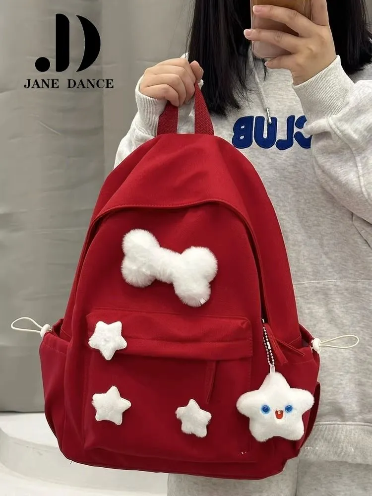 Stylish Girls Backpack, Minimalist School Bag for Teens & College Students - 5