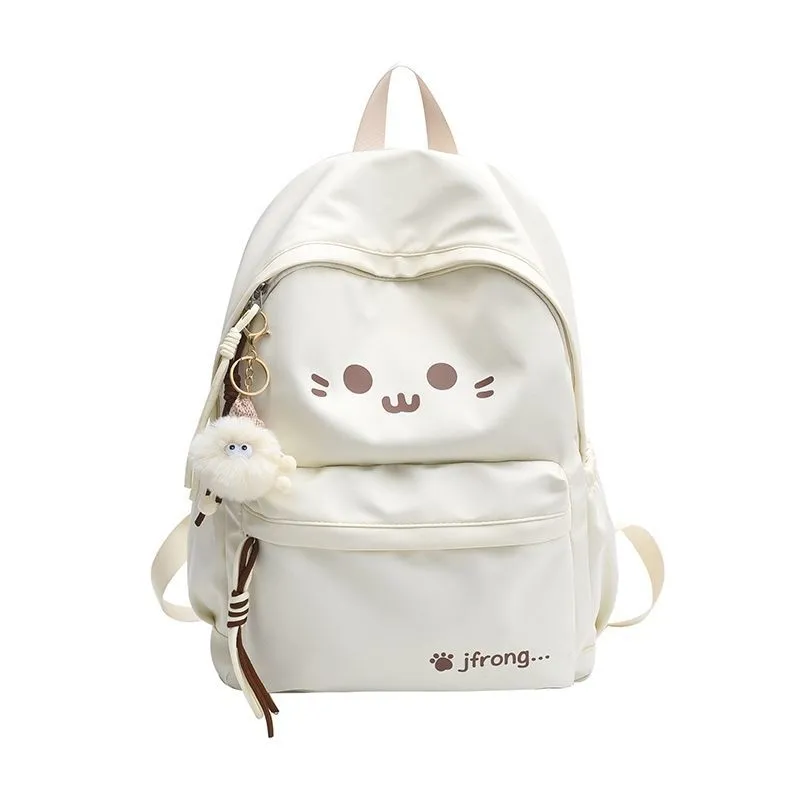 Cute Backpack for Women Large Capacity Student School Bag Ins Style - 1