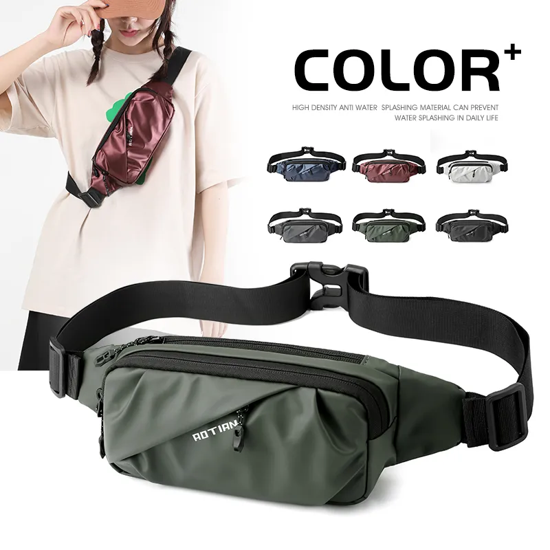 Waterproof Waist Pack for Outdoor Sports, Unisex Running Fanny Pack - 4