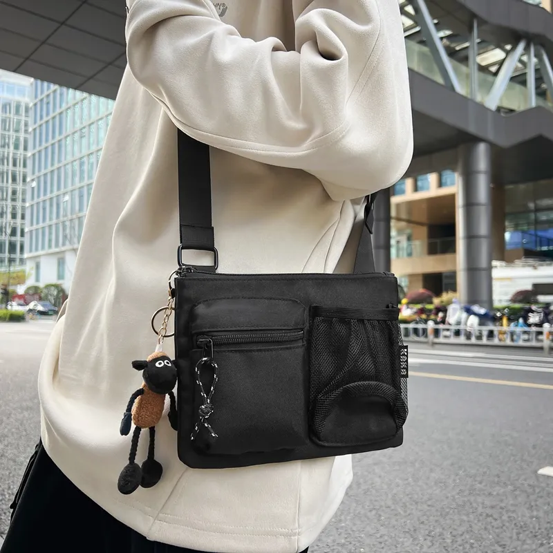 Japanese Style Men's Crossbody Bag 2025 New Design Shoulder Bag Chest Pack - 3