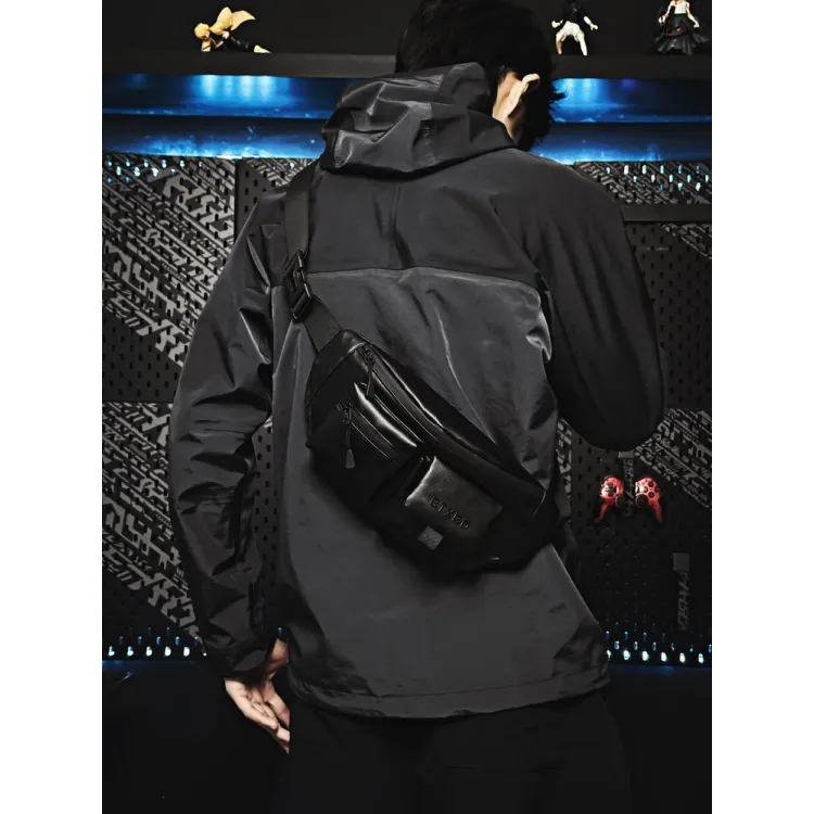 Stylish Crossbody Sling Bag, Large Capacity Waist Pack for Street Fashion - 4