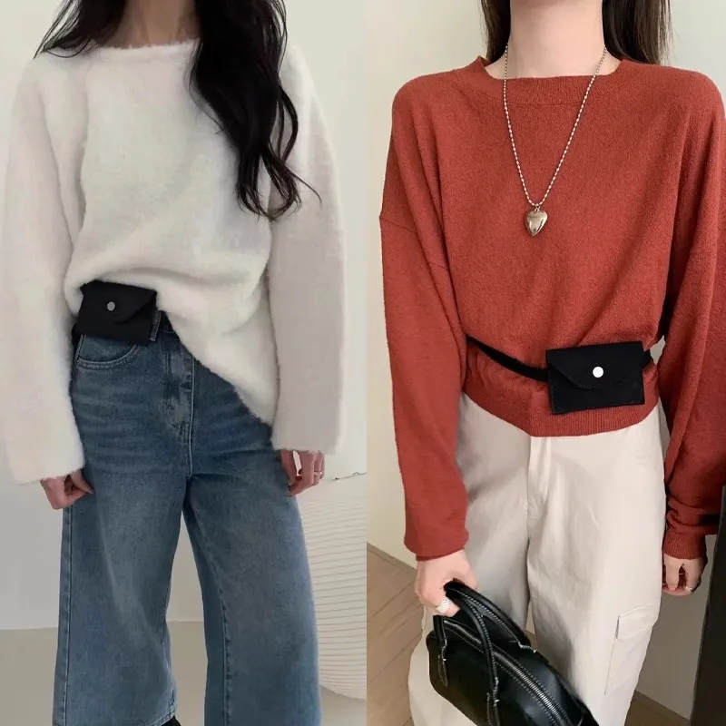 Women's Fashion Belt Bag with Alloy Buckle for Dresses & Coats - 5
