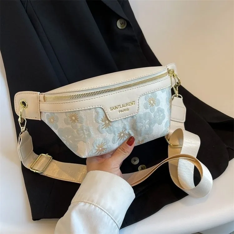 Women's Crossbody Bag 2025 New Fashion Embroidery Sling Bag - 4