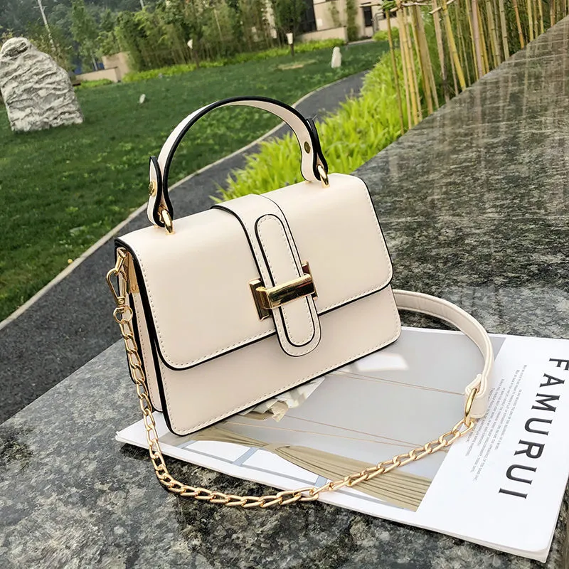 Small Floral Crossbody Bag 2025, PU Chain Shoulder Bag for Women - 2