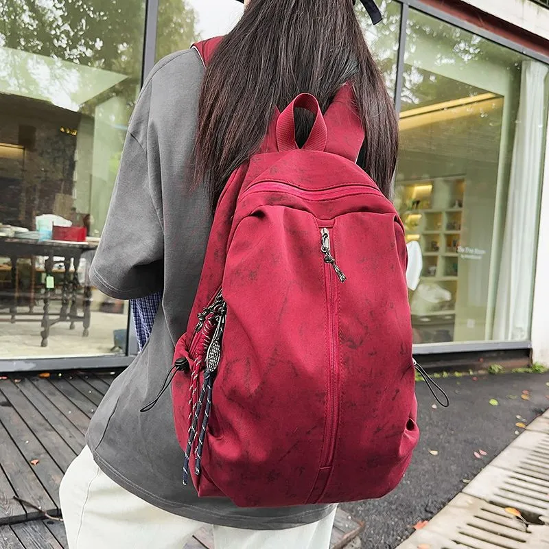 Japanese Style Casual Backpack for Men, Minimalist Daypack, Travel Bag - 2