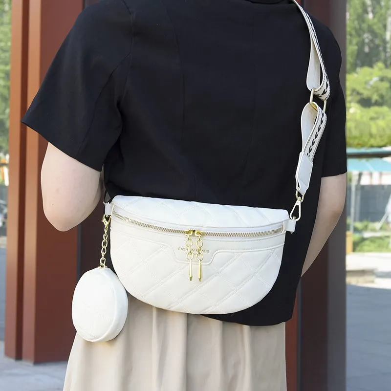 Saddle Bag 2025 Women's Crossbody Bag Fashion Waist Pack Ins Style - 5