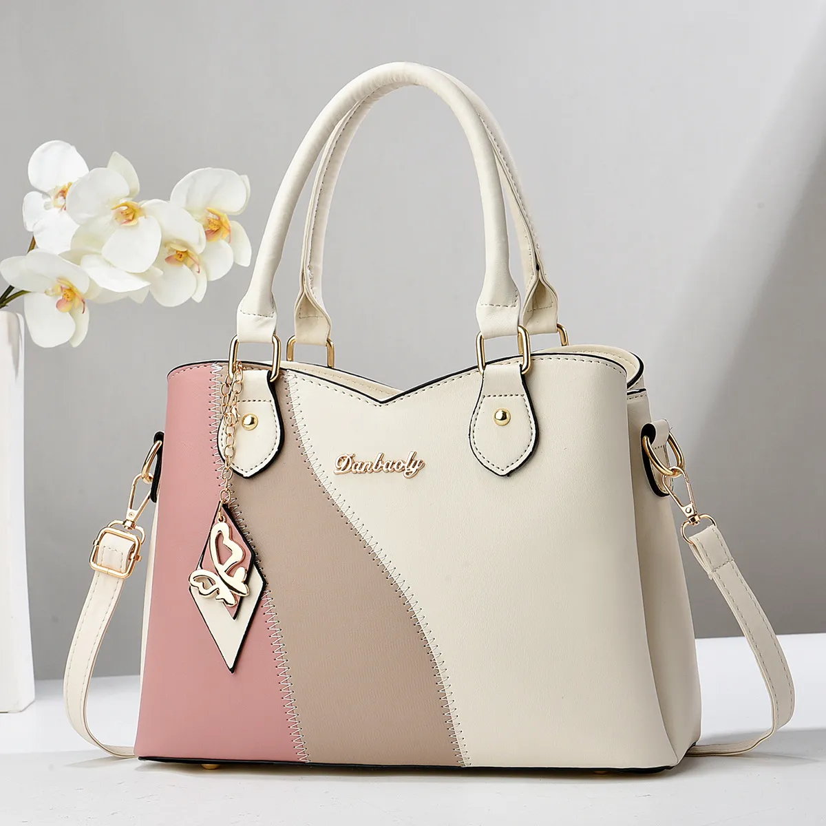 2025 Spring Women's Crossbody Tote Bag, Fashionable & Versatile Shoulder Bag - 1