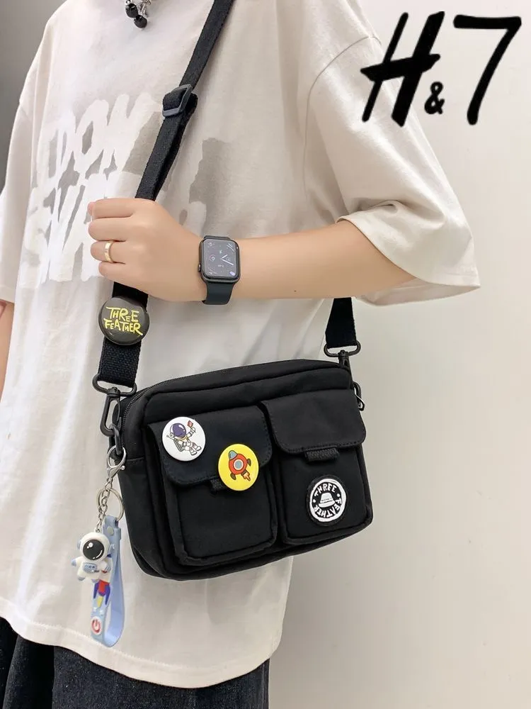 H7 3-5DAYS Crossbody Bag for Men & Women - Lightweight Nylon Sling - 3