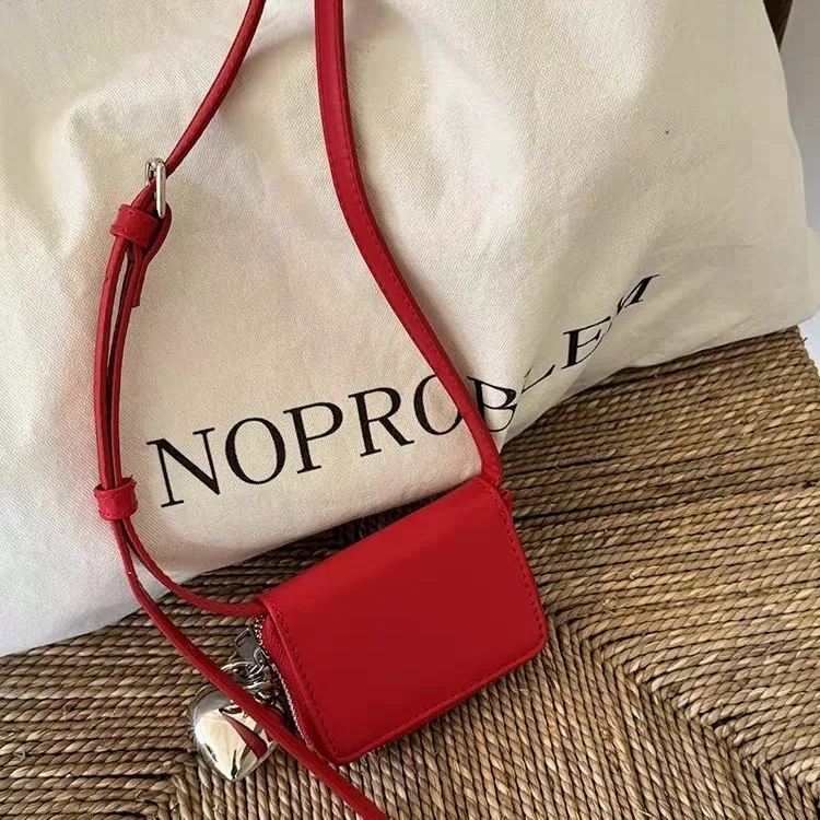 Mini Square Crossbody Bag, Cute Waist Pouch with Zipper Closure - 3