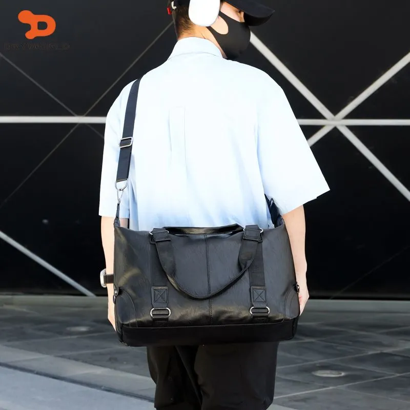 Men's Travel Bag Large Capacity Shoulder Bag Business Briefcase - 2