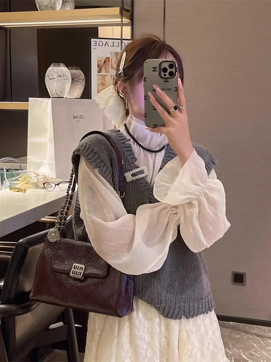 Quilted Shoulder Bag 2024 Fall New Soft Leather Chain Crossbody Bag for Women - 4