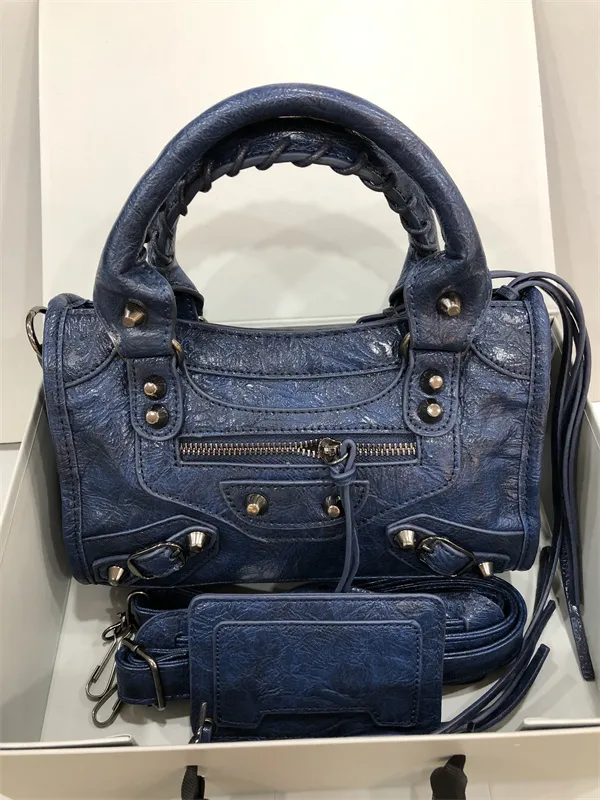 Motorcycle Bag with Studs 2025, Crossbody & Shoulder Bag for Women, Fashionable - 3