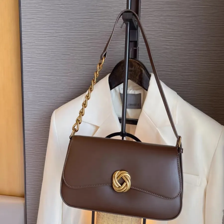 French Luxury Shoulder Bag 2025 New Retro Crossbody Bag for Women - 2