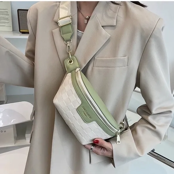 Leather Waist Bag for Women 2025 Fashion Crossbody Sling Bag - 2