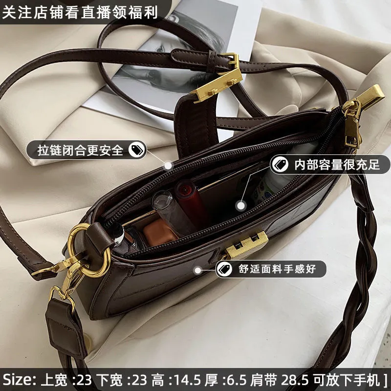 Stylish Small Crossbody Bag for Women 2025 | PU Mini Shoulder Bag - 5