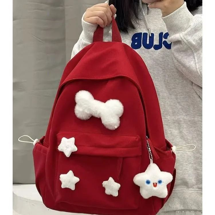 Stylish Girls Backpack, Minimalist School Bag for Teens & College Students - 1