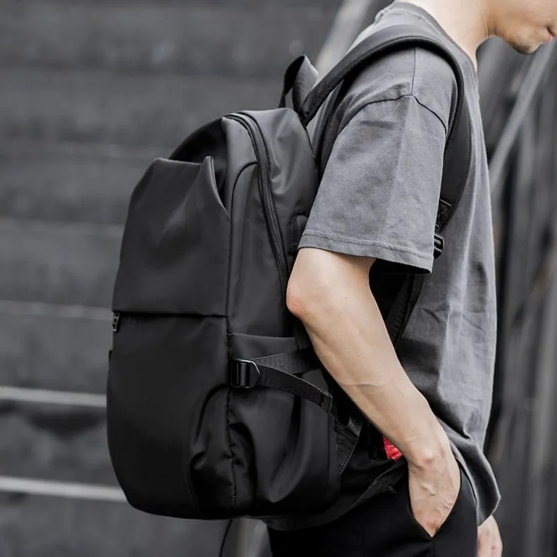 Men's Backpack Large Capacity Commuter Travel Daypack School Bag - 3