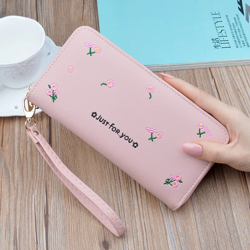 2025 Women's Long Zip Wallet Large Capacity Soft Leather Phone Purse - 2