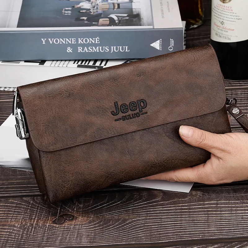 Men's Lock Clutch Business Wallet Large Capacity Phone Case 2025 - 1