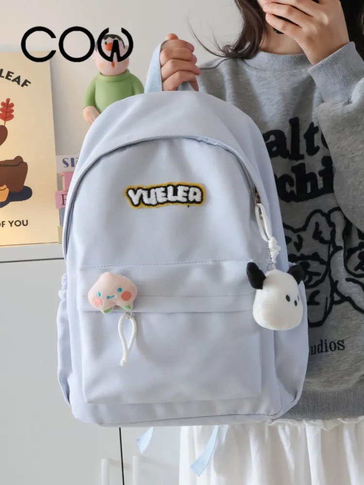 Japanese Style Backpack for Women, Lightweight College Rucksack, Water-Resistant - 5