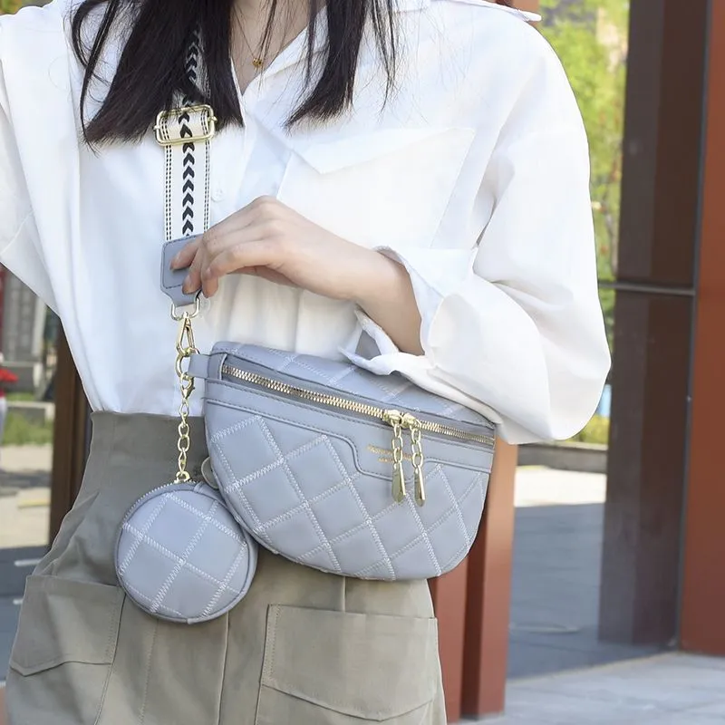 Saddle Bag 2025 Women's Crossbody Bag Fashion Waist Pack Ins Style - 3