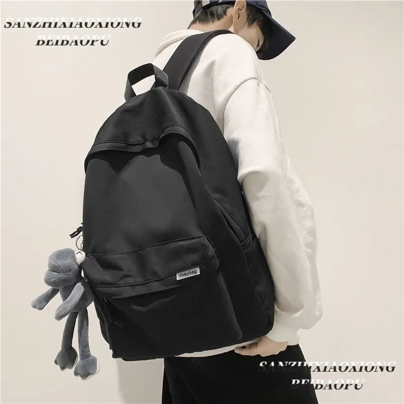 Large Capacity Cool Minimalist Backpack for High School College Men Travel - 5