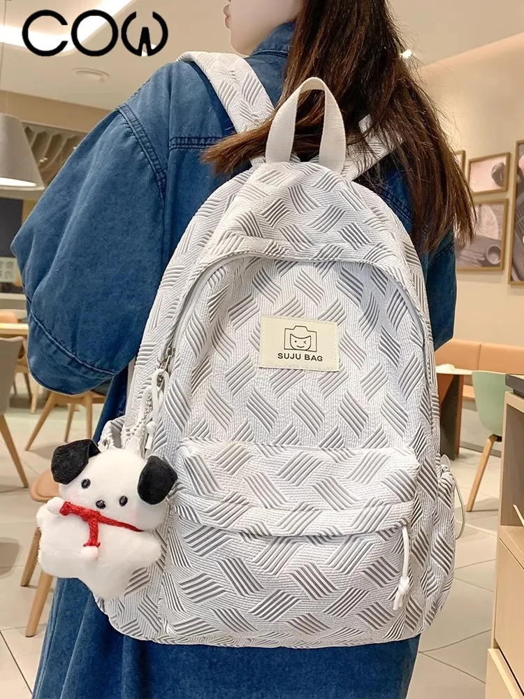COW Backpack for Women Large Capacity Laptop Daypack Travel Rucksack - 2