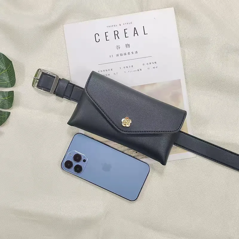 Phone Money Key Waist Bag Belt for Women 2023 Detachable Pants Strap - 2