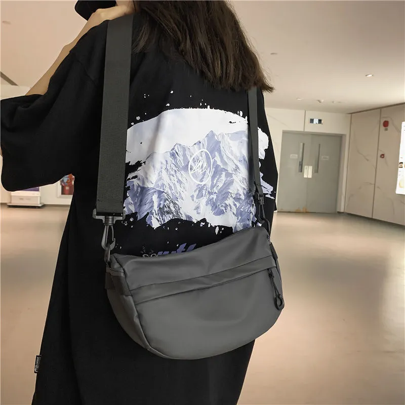 Men's Messenger Bag Casual Crossbody Sling Backpack Large Capacity - 3