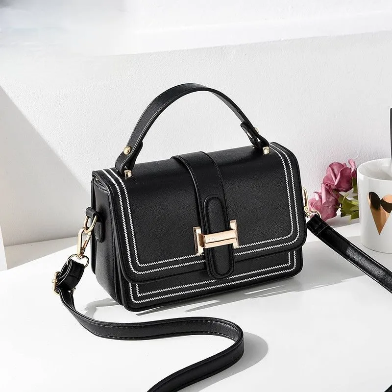 Small Crossbody Bag PU Soft Leather Women's Shoulder Bag Fashionable - 2