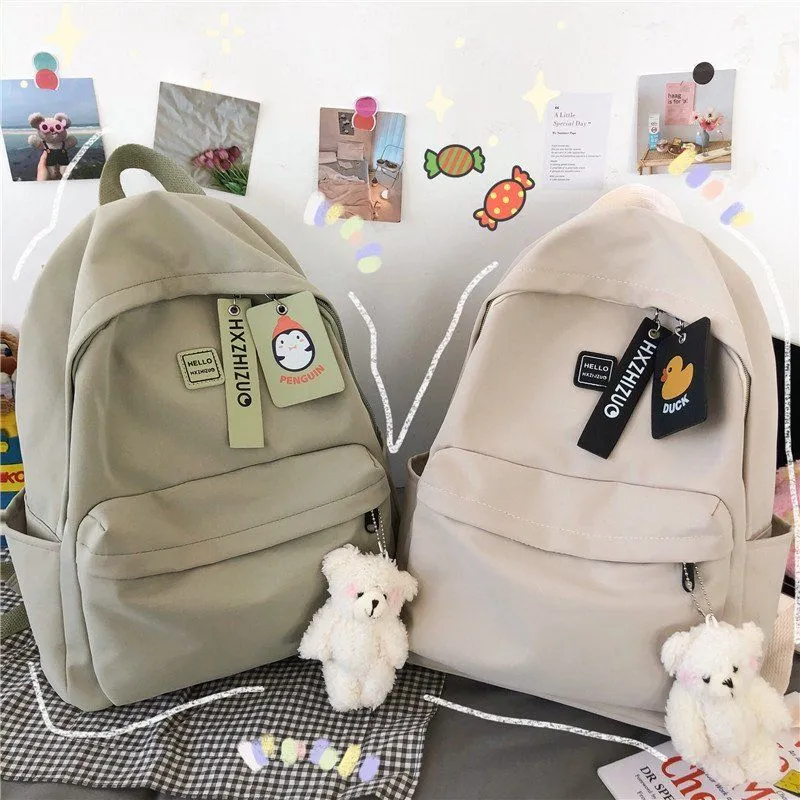 Japanese Style Backpack for Women, 14 Inch Laptop College School Bag - 3