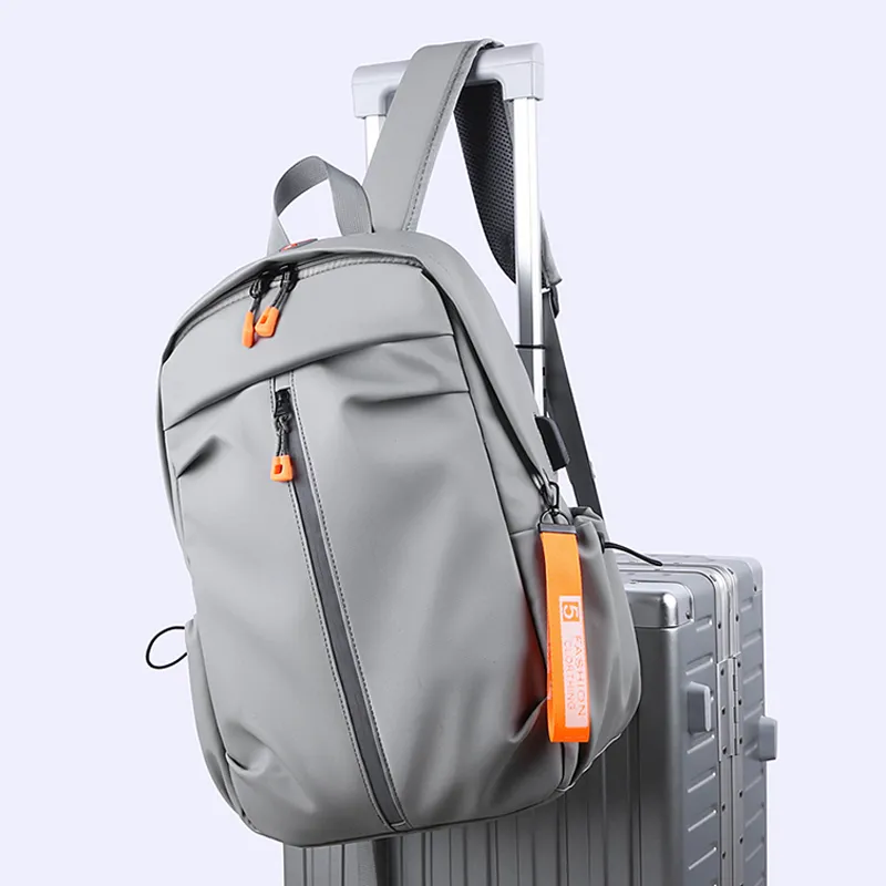 Men's Waterproof Backpack 15 Inch Laptop Bag Large Capacity Travel - 2