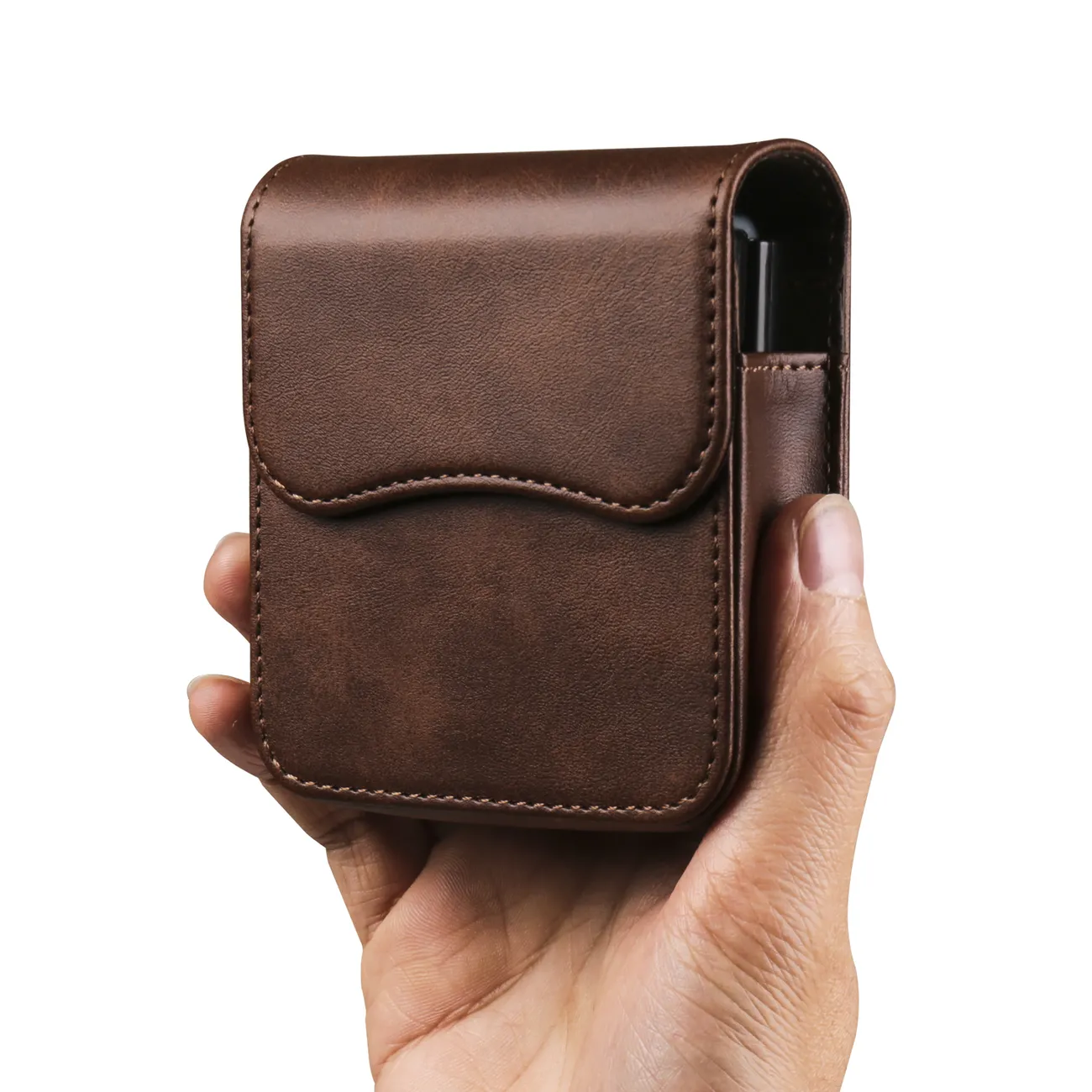 Flip Phone Waist Bag with Magnetic Closure for Samsung Motorola RAZR Huawei Vivo - 2