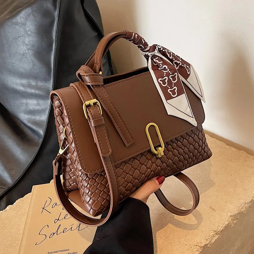 Retro Shoulder Bag 2025, Small Crossbody Bag for Women, PU Leather Tote - 3