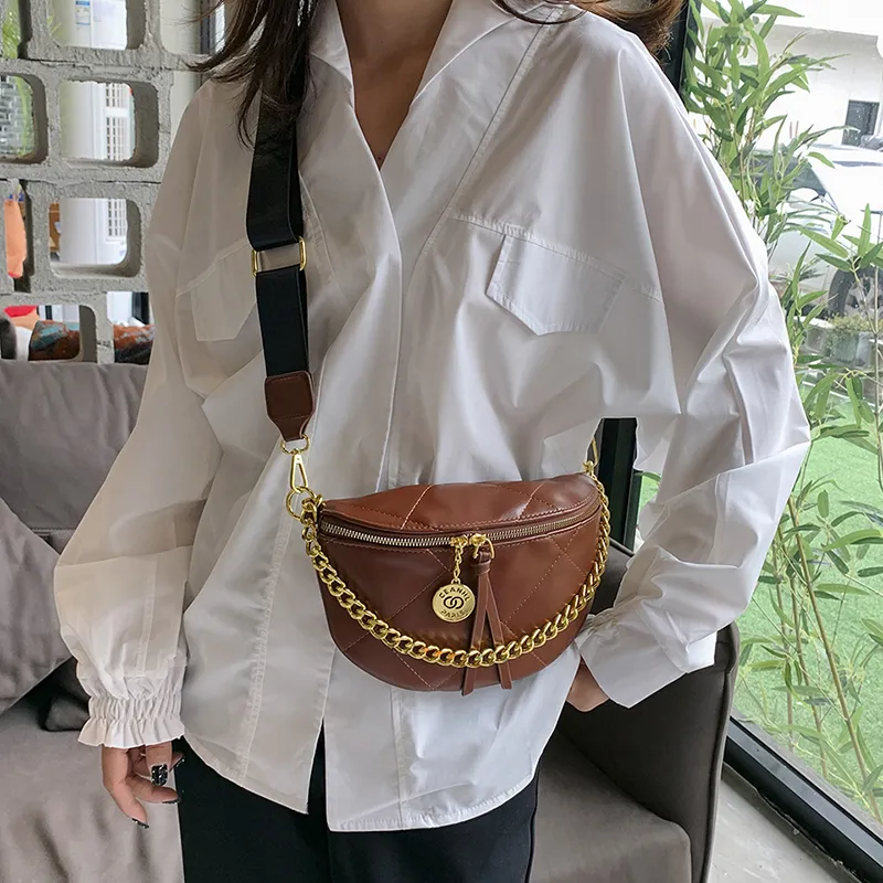Chic Quilted Crossbody Bag 2024, Fashionable Waist Pack for Women - 5