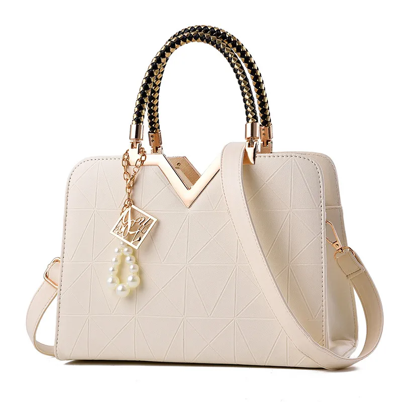 Shell Crossbody Bag 2025 Large Capacity Women's Tote PU Print - 3