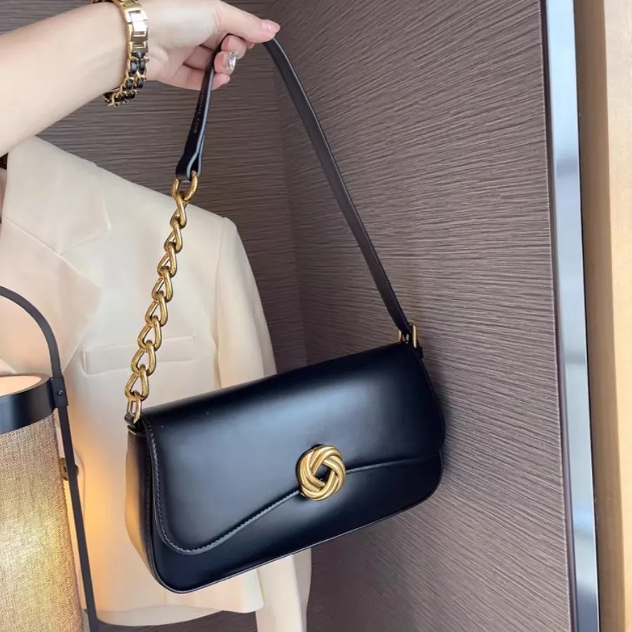French Luxury Shoulder Bag 2025 New Retro Crossbody Bag for Women - 5