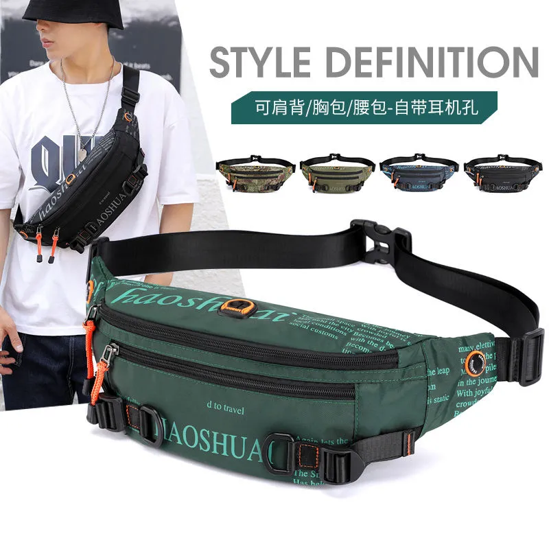 Waterproof Waist Pack for Men & Women, Large Capacity Crossbody Sling Bag - 2