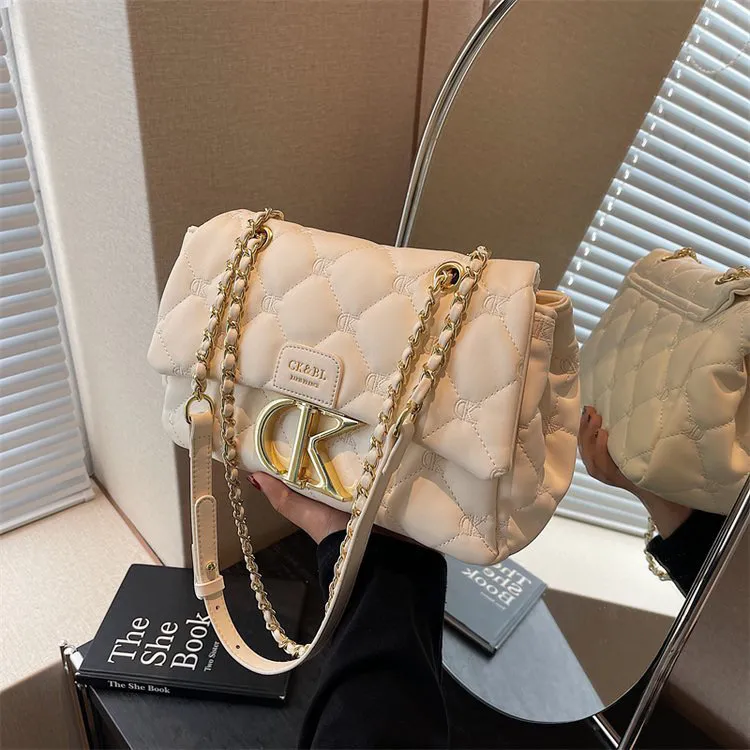 French Style Shoulder Bag, Lightweight PU Crossbody Bag for Women, Casual Outing - 1