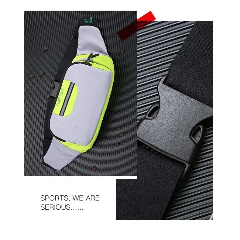Running Waist Pack Waterproof Large Capacity Phone Bag for Men Women - 4