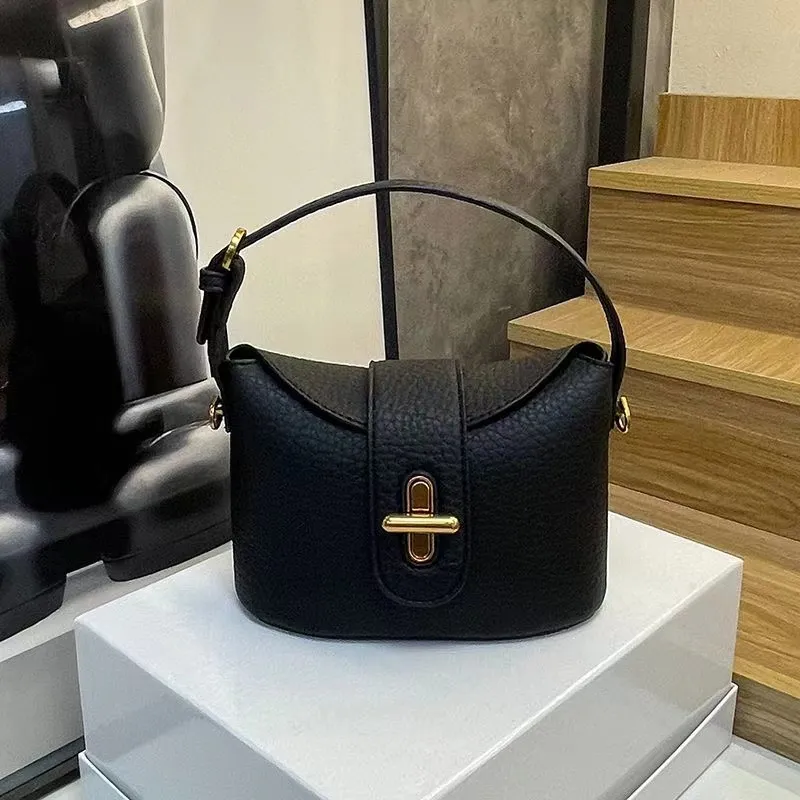 Stylish Box Shoulder Bag 2024, PU Leather Crossbody Bag for Women - 2