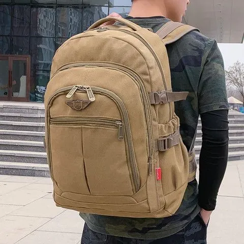 Small Lightweight Men's Backpack for Sports Work Travel Summer Casual - 1