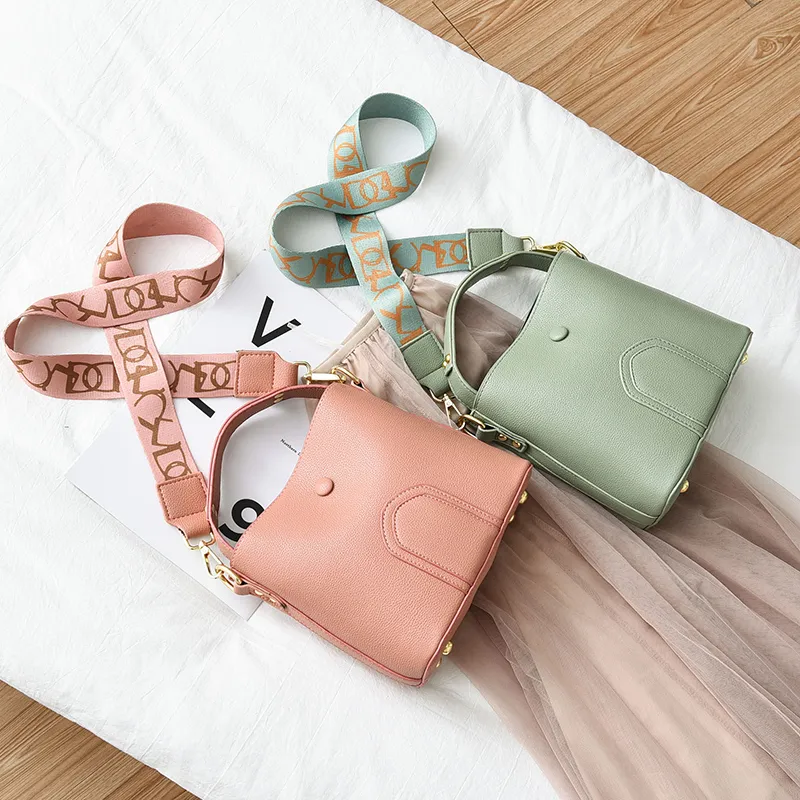 Fashion Bucket Bag 2025 Women's Large Tote Crossbody Shoulder Bag - 3