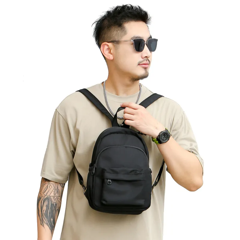 Multifunctional 2-in-1 Men's Casual Backpack Chest Bag 2024 Lightweight Waterproof - 3