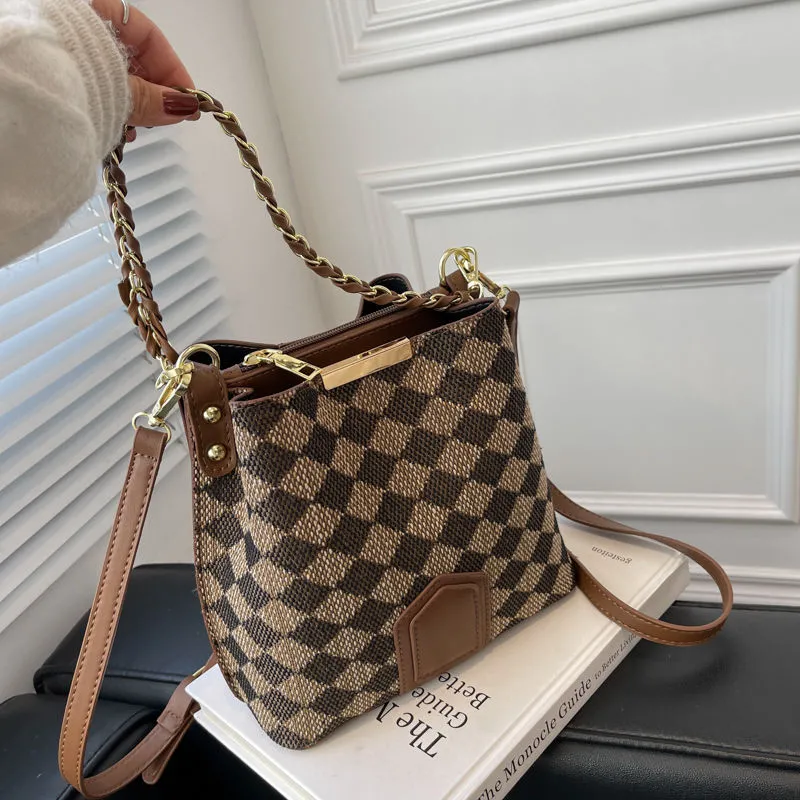 Bucket Bag 2025 Fashion Leopard Print Crossbody Bag for Women - 2
